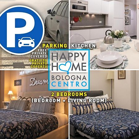 Happy Home Bo Centro Free Private Parking Self Check In 볼로냐 외부 사진